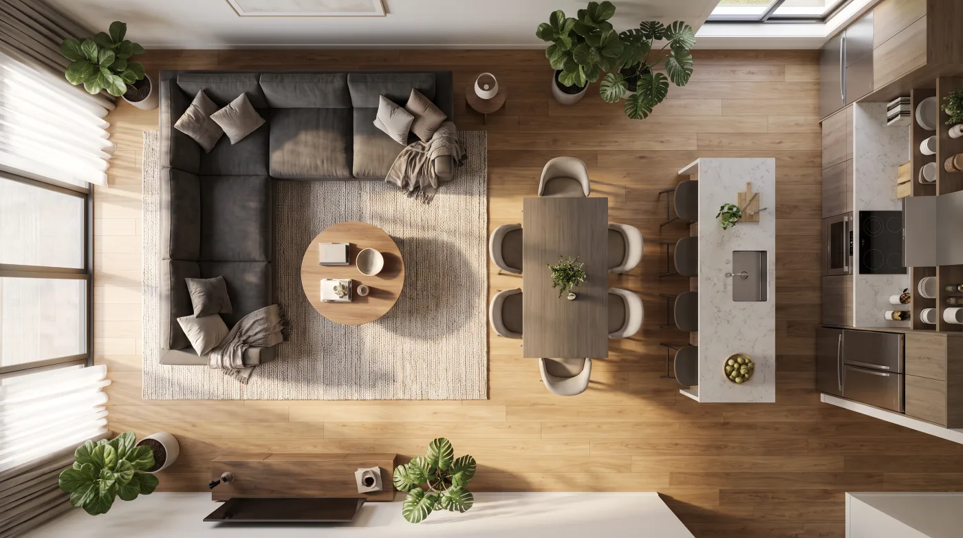 Visuals that sell the space