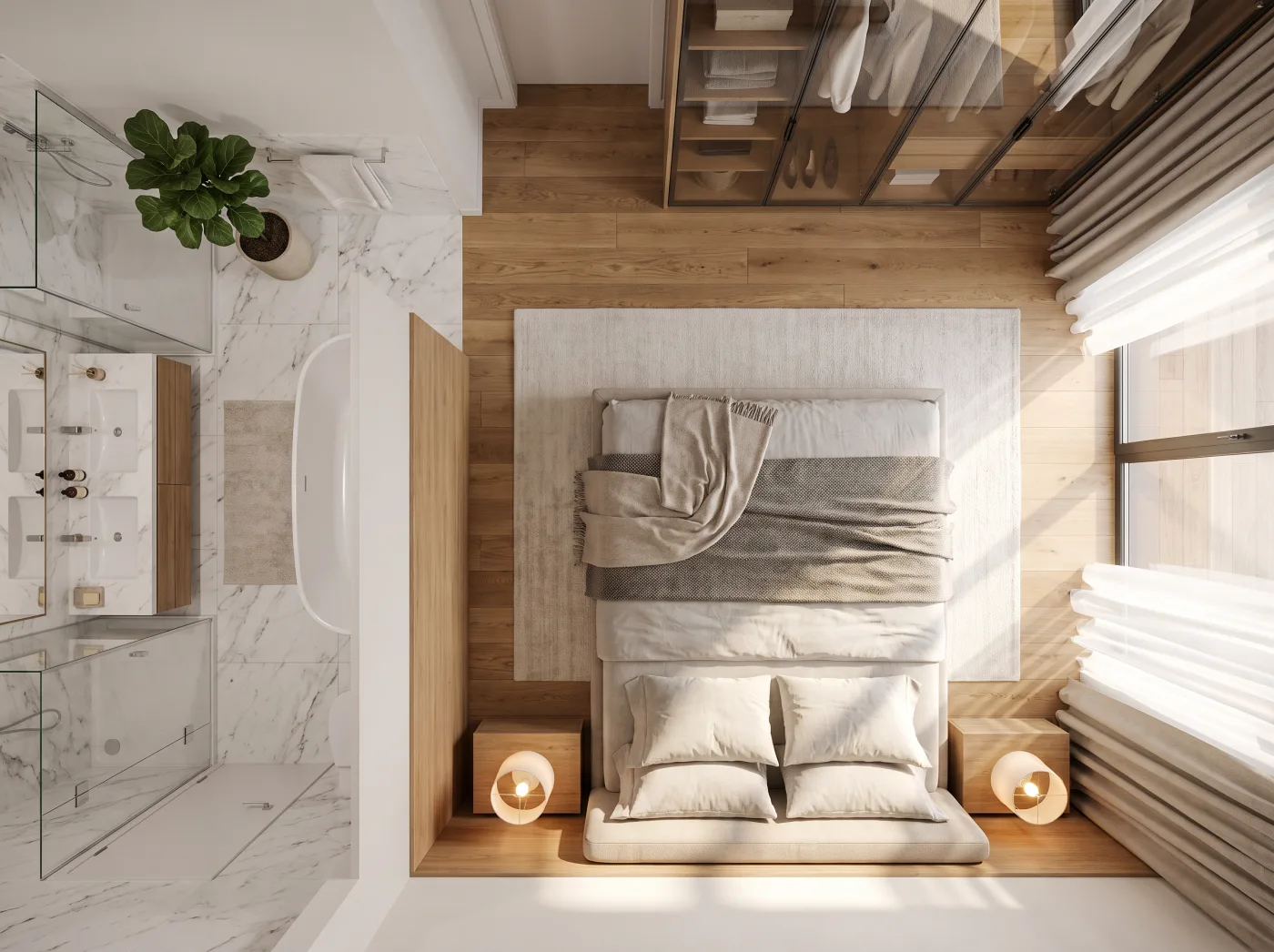 Design by hand, see it furnished